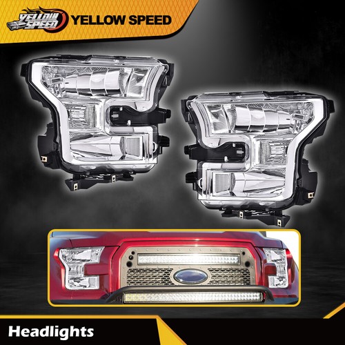 Clear headlights chrome - headlights, head